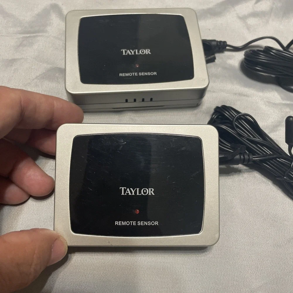 2 Taylor Weather Guide Wireless Remote Sensor Model 1534 Untested - Picture 2 of 3